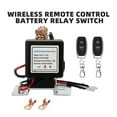 thumbnail image 2 of Remote Battery Disconnect Switch, 24V 200A Battery Cut Off Switch with 2 Wireless Remote Control, Antitheft ON/Off Control Prevent Power Drain Isolator for Car Truck RV, 2 of 11
