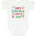thumbnail image 3 of Inktastic My MomMom Loves Me Girls Girls Baby Bodysuit, 3 of 5