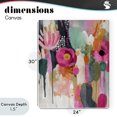 thumbnail image 4 of Stupell Industries Modern Dripping Blooms Cascade Canvas Art, 24 x 30, by Riley B, 4 of 8
