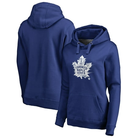 Toronto Maple Leafs Snap - Toronto Maple Leafs Fanatics Branded Women's Splatter Logo Pullover Hoodie - Royal