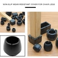 thumbnail image 4 of Protector de patas de silla, almohadilla portátil reutilizable a prueba de arañazos, para casa, oficina, dormitorio, restaurante, muebles, tapa Conjuntos de muebles de sala de estar Tipo 2 Bearachild HA001384-02, 4 of 6