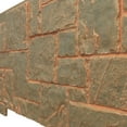 thumbnail image 6 of Ekena Millwork 49"W x 24 1/2"H x 1 1/4"D Castle Rock Stacked Stone, EverStone Faux Stone Siding Panel, Iron Mill, 6 of 11