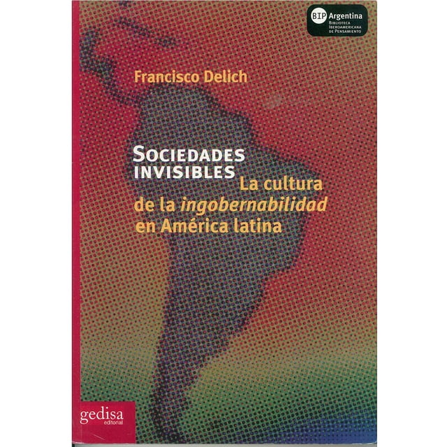 Sociedades invisibles Gedisa 9789509113749