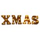 thumbnail image 4 of Letrero luminoso con letras LED de 4 piezas para decorar fiestas navideñas en el hogar., 4 of 5