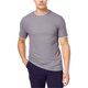 thumbnail image 1 of Camiseta básica con ribete para hombre Club Room, gris, pequeña, 1 of 1