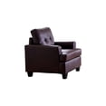 thumbnail image 2 of Room Designs Chair Brown Traditional Square, 2 of 3