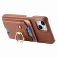 thumbnail image 3 of Case for FOXDOCK iPhone 14 , Leather, Bear Ring, Card Holder, 3 of 4
