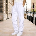 thumbnail image 2 of XINPING Plus Size Pants for Men Big and Tall Loose Fit Travel Casual Pants Quick-Dry Athletic Pant for Workout, Jogging, Running, 2 of 6