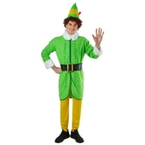 Elf: Buddy The Elf Costume for Adults by Rubies, Men's One Size Fits Most