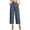 #2Navy, variant on MYAOYINo Boundaries Womens High Waisted Cargo Pants Wide Leg Pleated Casual Work Trousers with Functional Pockets