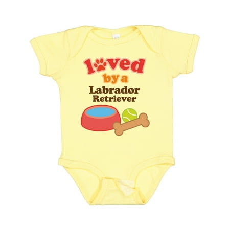 

Inktastic Labrador Retriever Loved by a Gift Baby Boy or Baby Girl Bodysuit