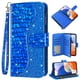 thumbnail image 4 of Glitter Zipper Wallet Cell Phone Case For Samsung Galaxy A10 A10S A10e A11 A12 A13 A14 A20 A30 A20S A20e A21 A21S A22 A22S A23 A24 5G 4G A01S A04S A 11 12 13 14 20e 14A 23A A135G A145G SM-A146U A136U, 4 of 4