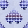 thumbnail image 1 of Ahgly Company Machine Washable Indoor Square Transitional Heavenly Blue Area Rugs, 7' Square, 1 of 7