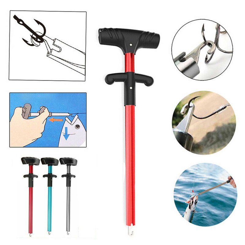 Portable Fishing Hook Remover with Squeeze Puller THandle Fishing Hook Extractor Puller Fish