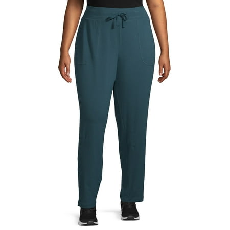 Athletic Works - Athletic Works Women's Plus Size Active Core Knit Sweatpants - Walmart.com