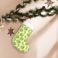 thumbnail image 7 of Balery Various Lemons Pattern Christmas Stockings with Initials, 18" Large Knit Christmas Stocking,Xmas Stocking for Kids, Holiday and Family Stocking, 7 of 7