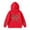Red, variant on Byoo Little Girls Character Clothing Long Sleeve Solid Bow Print Hooded Pullover Sweatshirt Girls Oversized Casual Clothes