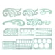 thumbnail image 2 of Juego de plantillas de curvas francesas, 12 plantillas de dibujos geométricos, plantillas de dibujo, regla de curva para estudiantes, profesores, ingenieros, arquitectos, dise?adores de arte Ecomeon no, 2 of 6