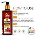 thumbnail image 4 of The Indie Earth Advanced Red Onion Shampoo 300Ml/10 Fl.Oz With 15+ Natural Ingredients Including Red Onion, Curry Leaf & Indian Alkanet Root, 4 of 5