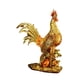thumbnail image 3 of Estatua del gallo Prosperidad Escultura de escultura Cock Figurado decorativo Ornamento de mesa para el año Nuevo Descripción del gabinete de entrada, 3 of 8