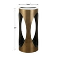 thumbnail image 3 of Uttermost Achilles Brass Drink Table, 3 of 5