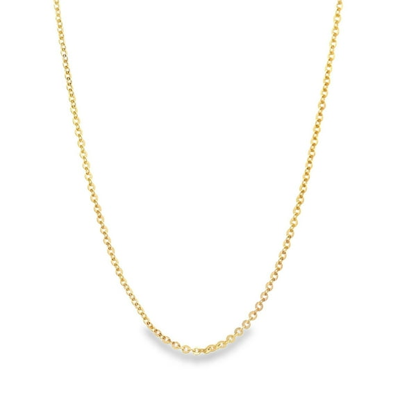 18K Gold Filled 2mm Rolo Chain (F68)