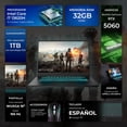 thumbnail image 2 of Laptop Gamer GIGABYTE A16 GeForce RTX 5060 8GB Core i7 13620H 32GB DDR5 1TB SSD 16" IPS FHD+ 165Hz Teclado Español Mouse Gaming, 2 of 5