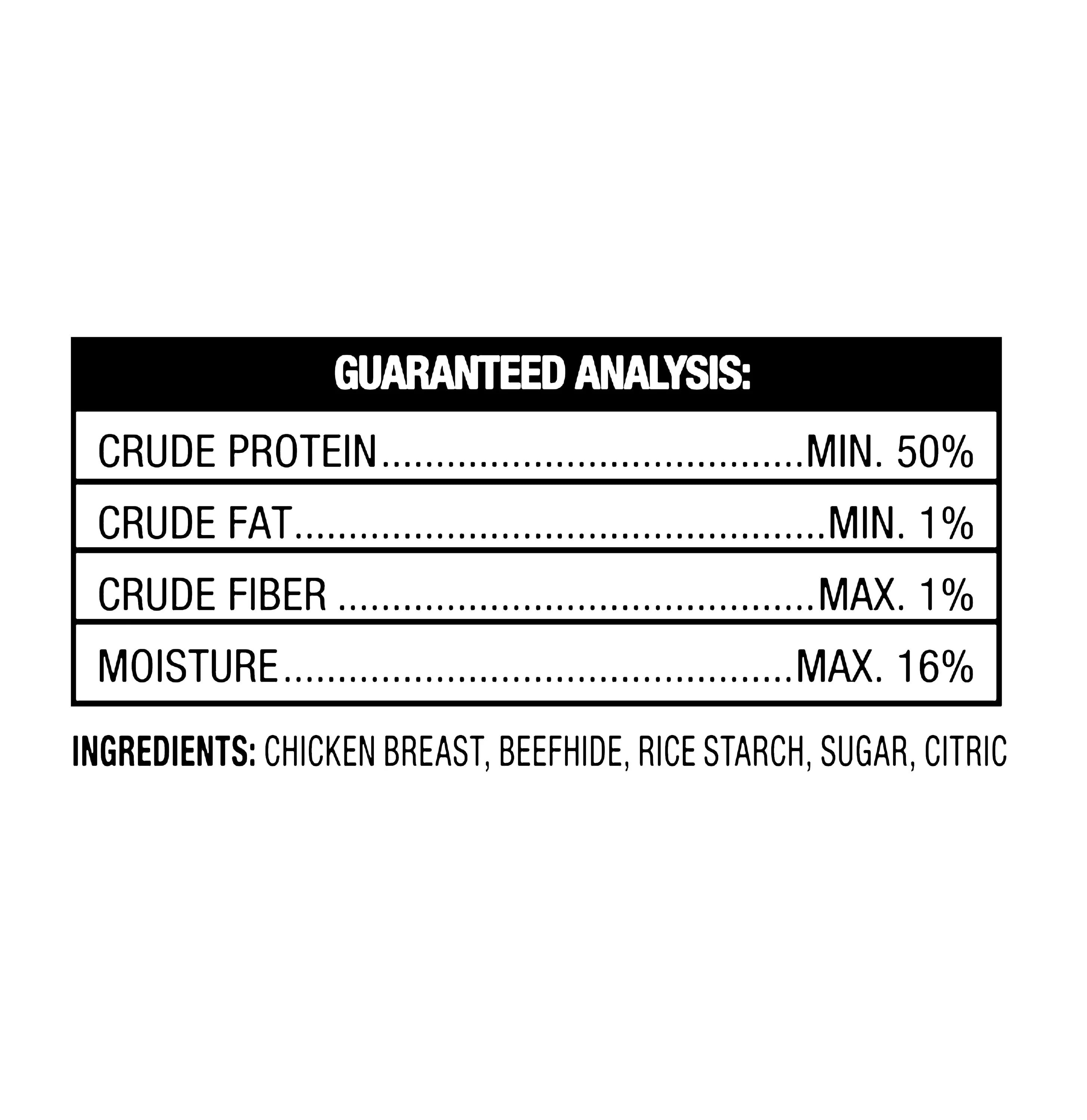 (3 pack) Ol' Roy Beef hide Coated Munchy Sticks, Chicken Recipe, Dry Training Treats for Dogs, 5.9 oz, 14 Count Bag