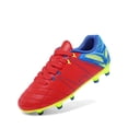 thumbnail image 1 of Tacos de Fútbol DREAM PAIRS Talla 5 Niños Rojo Azul Neón, 1 of 5