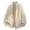 Beige, variant on Men's Cable Knit Stand Collar Full Zip Sweater Jacket Solid Outerwear
