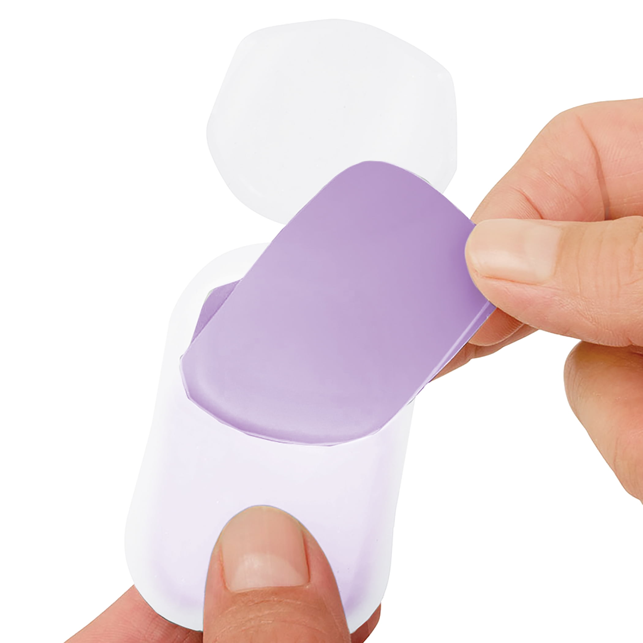 100 Dissolving Thin Soap Sheets with Carrying Case