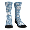 thumbnail image 3 of Unisex-Rock Em Socks  North Carolina Tar Heels Game Day Two-Pack Crew Socks Set, 3 of 3