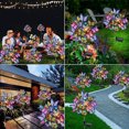 thumbnail image 3 of Cateissary Luces LED con energía solar IP65 impermeables para jardín, luz solar de mariposa, luz LED solar para exteriores, 3 of 6