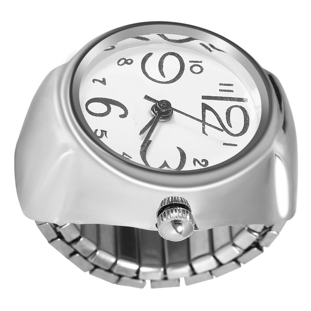 Reloj Reloj de Dedo de 8 Colores Reloj de Dedo de Moda Redondo analógico de Cuarzo Reloj de Amor para Hombres y Mujeres ANGGREK Otros