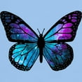 thumbnail image 3 of CafePress - Galactic Butterfly T Shirt - Men's Classic Graphic T-Shirt, 3 of 4