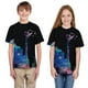 thumbnail image 5 of Gibobby blusas y camisas para Niñas Tops de verano con estampado para niños, ropa para niños, blusa para adolescentes en 3D, camiseta grande informal para niñas, Tops para niñas （Negro， 11-12 Años), 5 of 5