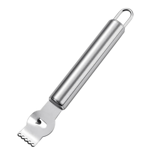 Stainless Steel Fruit Grater & Lemon Zester Tool | Professional Grade Fine Zest & Peel Shaver | Ergonomic Handle for Baking & Cooking | 16.5x2.6cm | 1 Piece