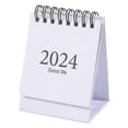 thumbnail image 2 of Jiaroswwei 2023-2024 Mini Desk Calendar Plan Book Spiral Coil Page Turning Date Recording 17 Monthly Calendar for Planing Event Log Year of 2024 Calendar Table Decoration Office School Supplies, 2 of 7