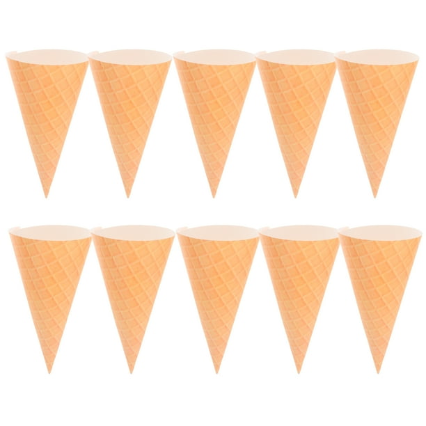 Conos de papel 10pcs Conos de pétalos de flores de la fiesta de bodas Bouquet Conos