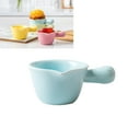 thumbnail image 4 of Jiyike Mini Ceramic Pan 70ML Small Cooking Pot Single Handle Porridge Pot Casserole Cookware, 4 of 10