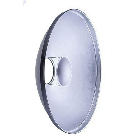 UPC: 0840014140732 | 17  Silver Beauty Dish for Hensel Mount