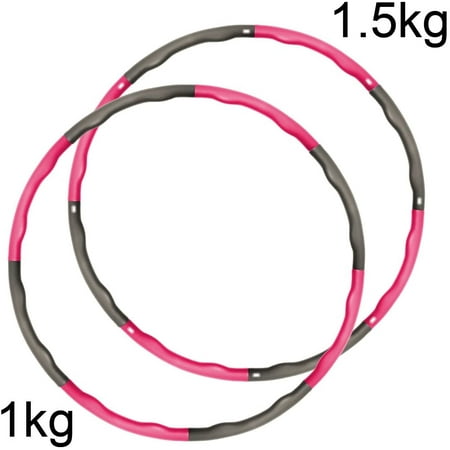 Cribun Hula Hoop Reifen Fur Fitnesstraining Abnehmen Fitnessreifen Fur Erwachsene Fitness Bauchtrainer Rose Red Gray Walmart Canada