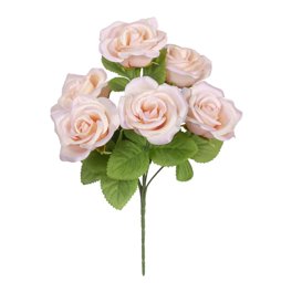 BestAlice 30 Bouquets Herbe De La Pampa Séchée 50,8cm Avec Feuilles Palmier - Décoration Boho