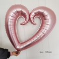 thumbnail image 3 of Globo de 32 pulgadas de oro rosa y plata con la inscripción "Novia para ser", decoración para bodas, letras para novias, globos de aluminio, suministros para despedidas de soltero, 3 of 5