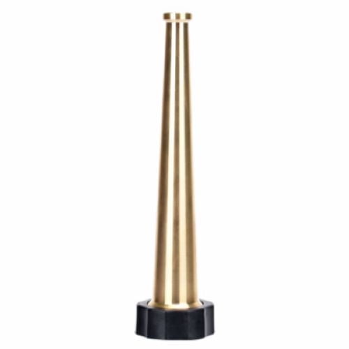 Zhejiang 20043 6" Inch Brass Jet Garden Hose Nozzle - Quantity of 3