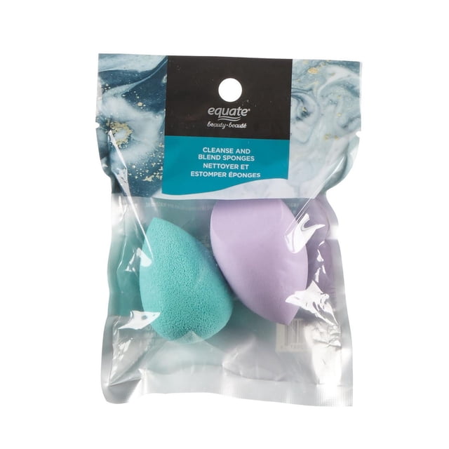 Equate Beauté Éponges pour Nettoyer et Estomper