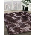 thumbnail image 3 of Ahgly Company Machine Washable Indoor Square Abstract Rose Dust Purple Area Rugs, 7' Square, 3 of 7