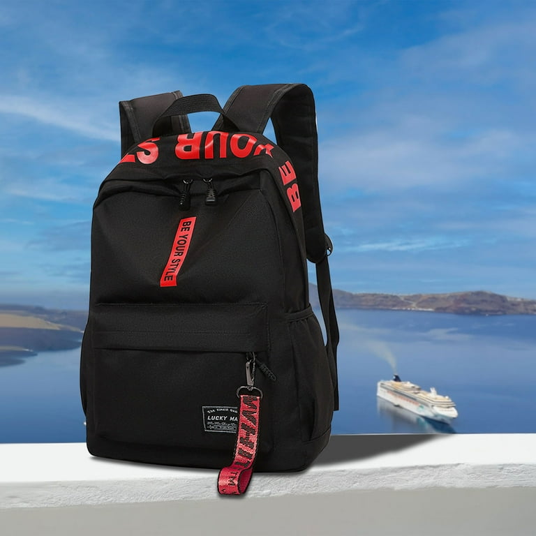 Livrdious College Backpack for Men Women, Teens Korean Style Bag - Main Image