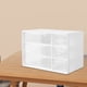 thumbnail image 5 of Pendientes para Mujeres Joyería Caja Organizador Anillo Bolsa de Viaje Joyería Collar Pendiente Organizador Mujeres Transparente, 5 of 6