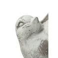 thumbnail image 2 of Cement Bird Figurine in Upright Position with Hollow Base, Small, Gray- Saltoro Sherpi, 2 of 5